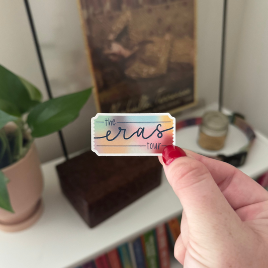 eras tour ticket sticker
