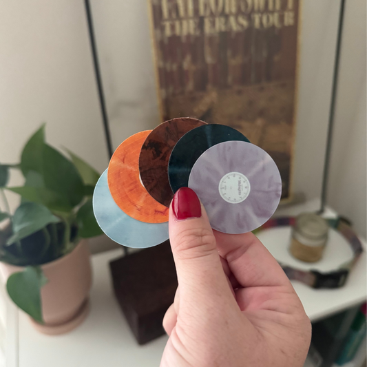 the 'midnights vinyls' stickers