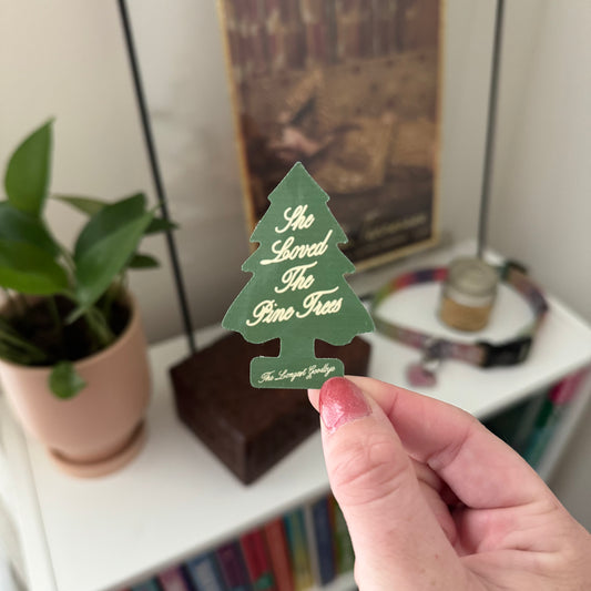 the role model pine tree sticker