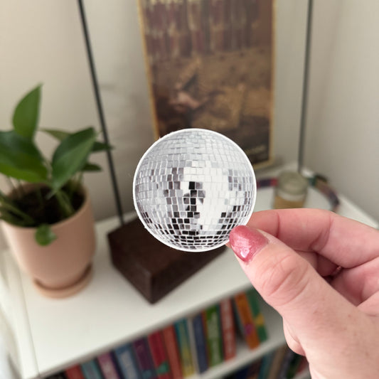 mirrorball sticker