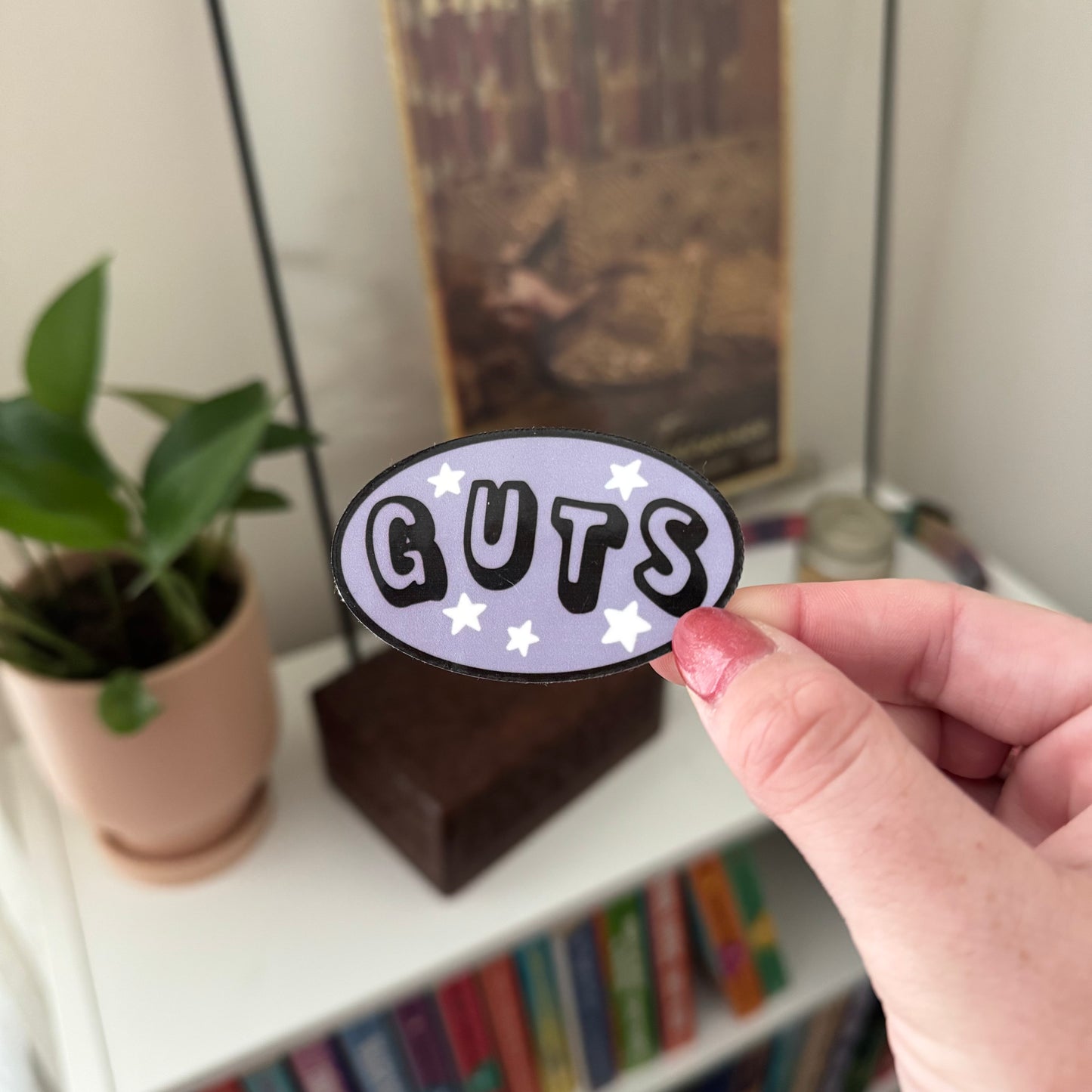 guts stars sticker