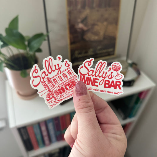 the  role model 'sally' inspired stickers