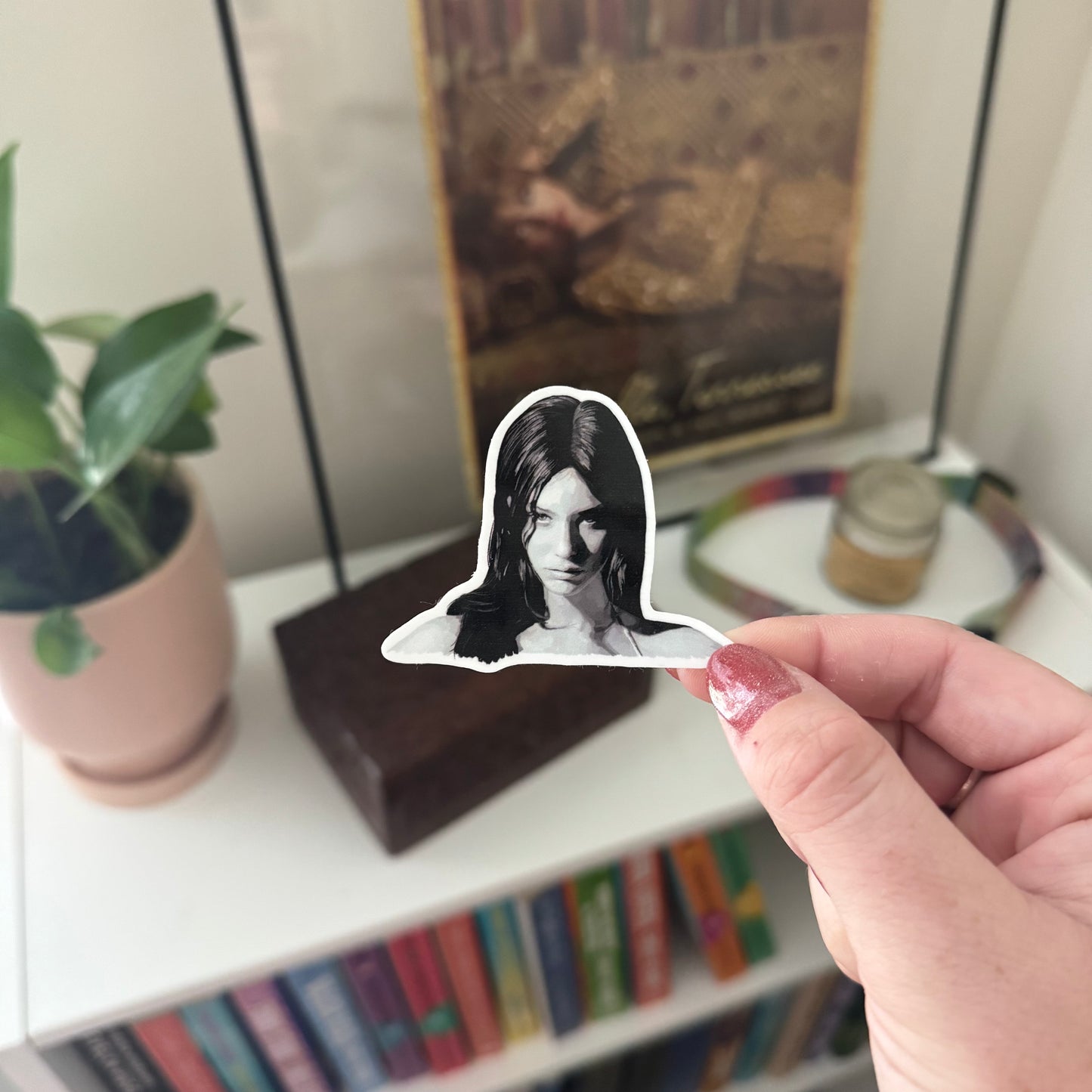 the gracie portrait sticker