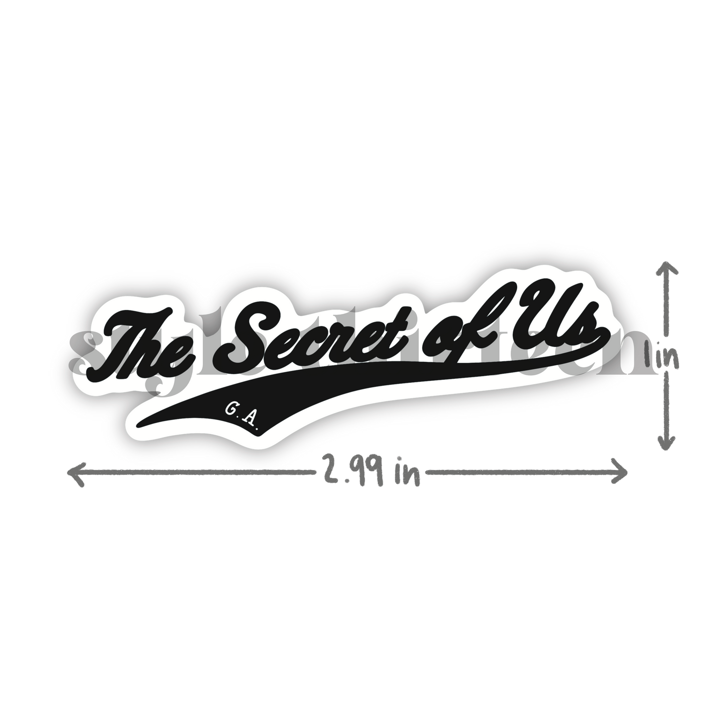 tsou alternate logo sticker