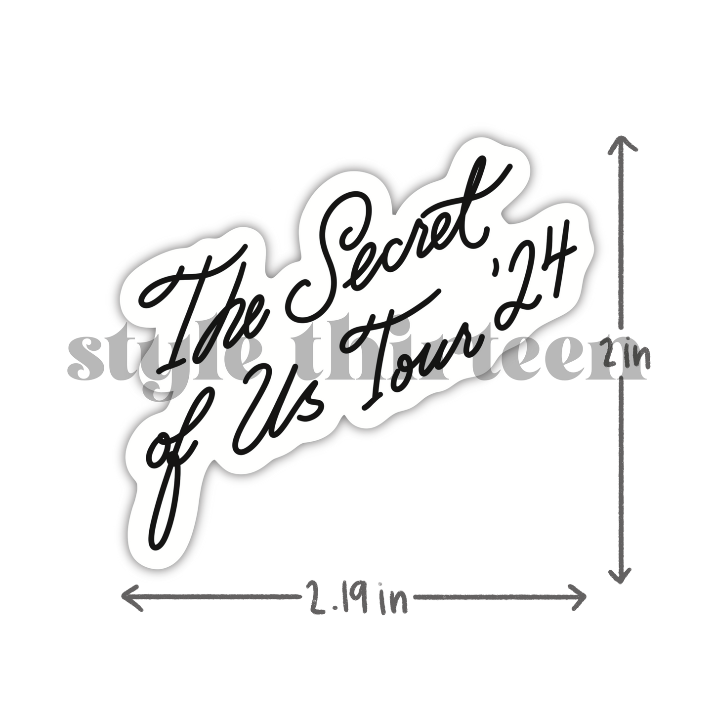 tsou tour '24 stickers