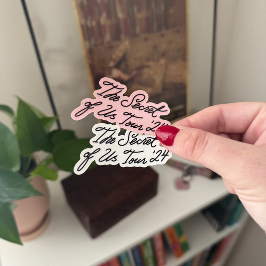 tsou tour '24 stickers