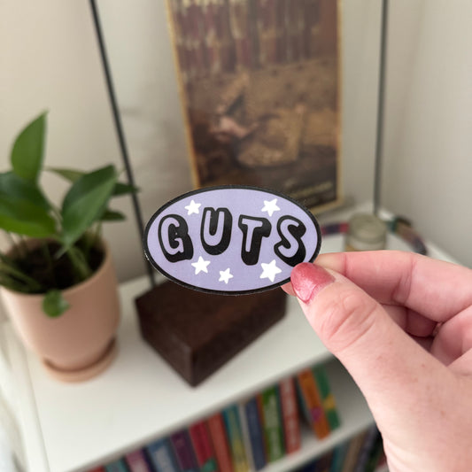 guts stars sticker