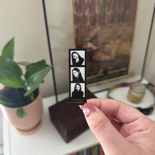 gracie abrams mini bookmark sticker