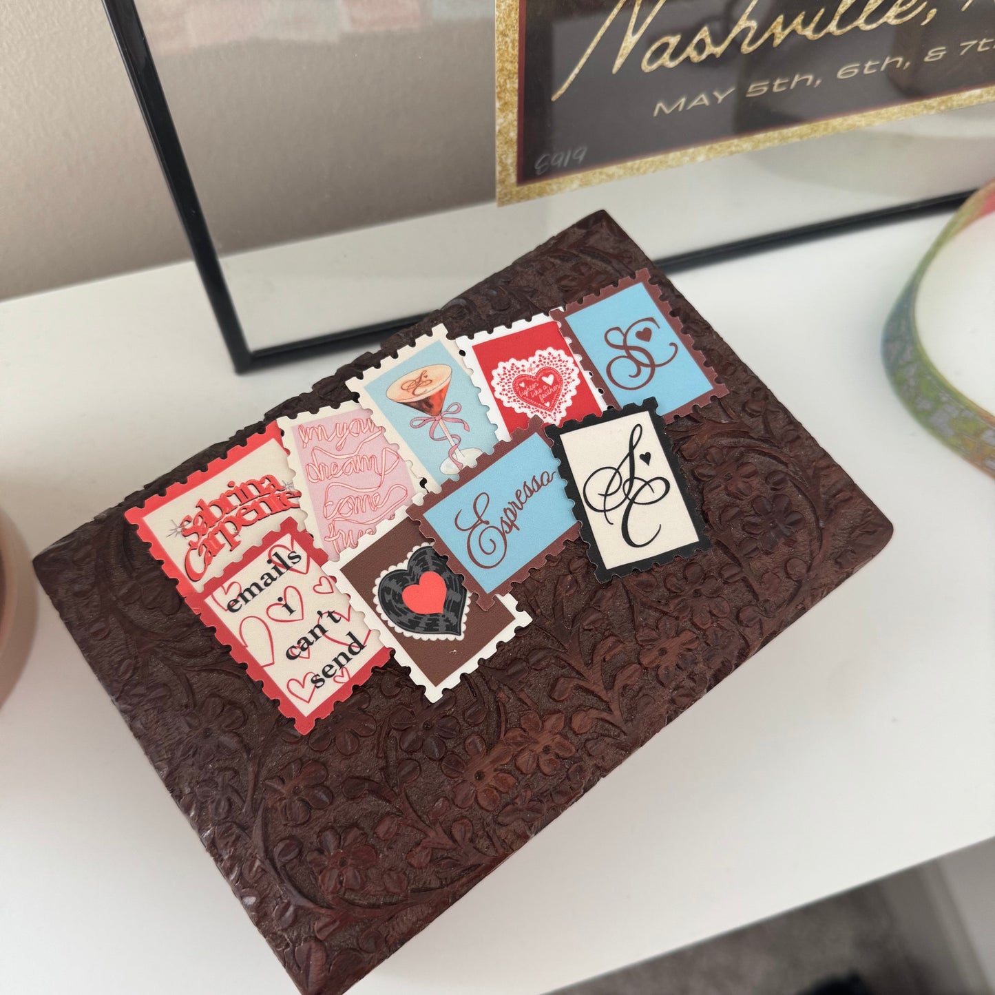 the sabrina stamp inspired sticker collection