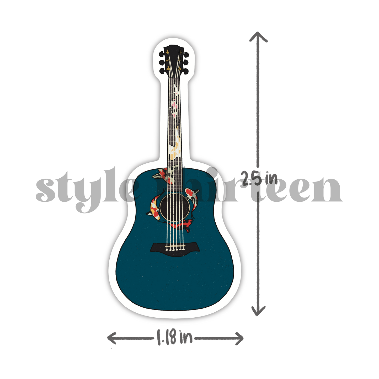 speak now guitar sticker